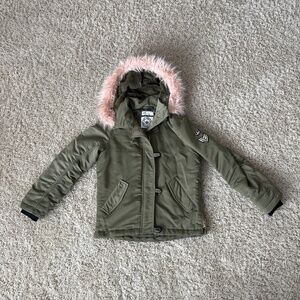 H&M hooded coat